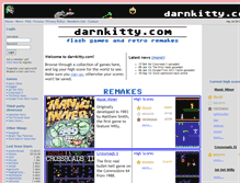 Tablet Screenshot of darnkitty.com
